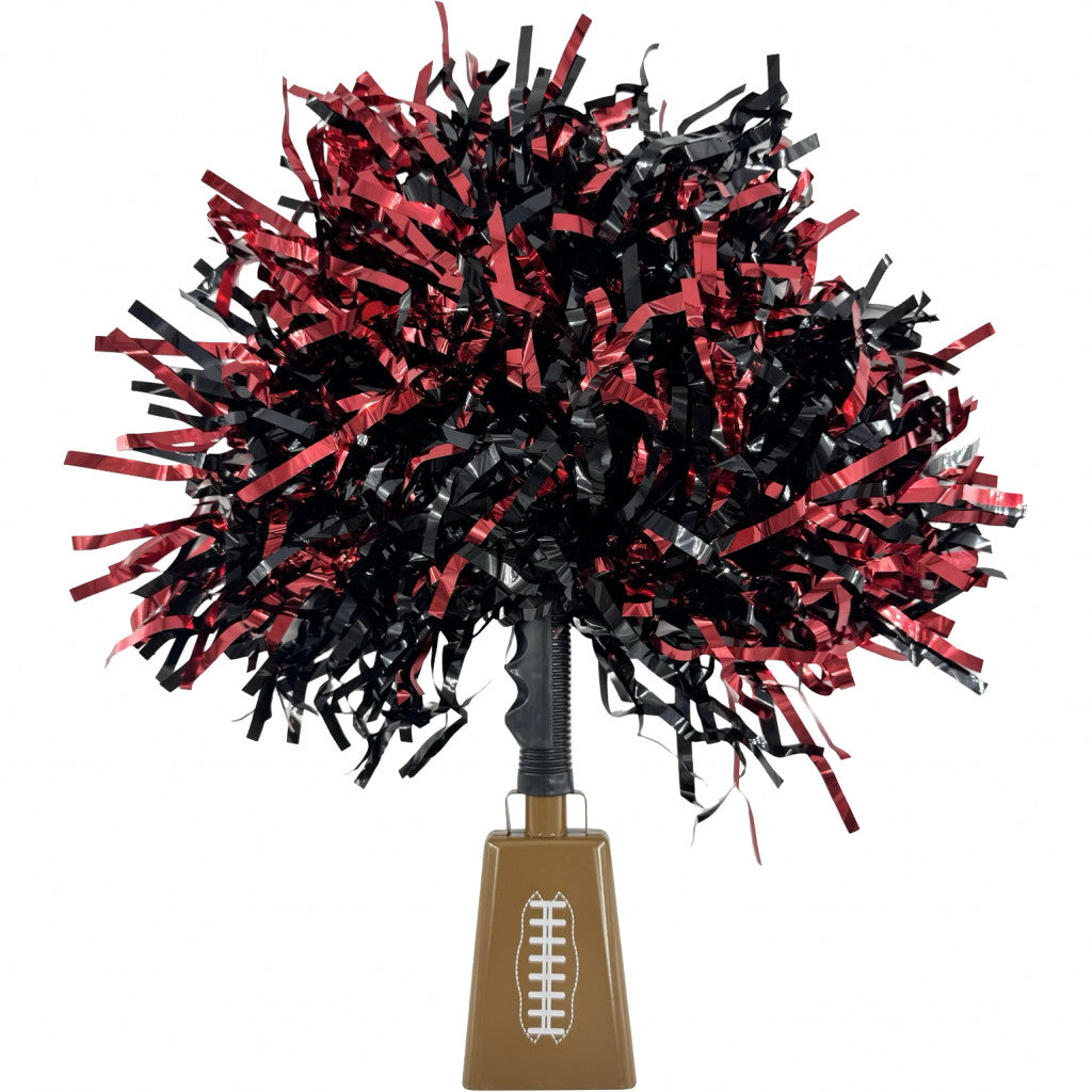 Black &amp; Red Football Pombell