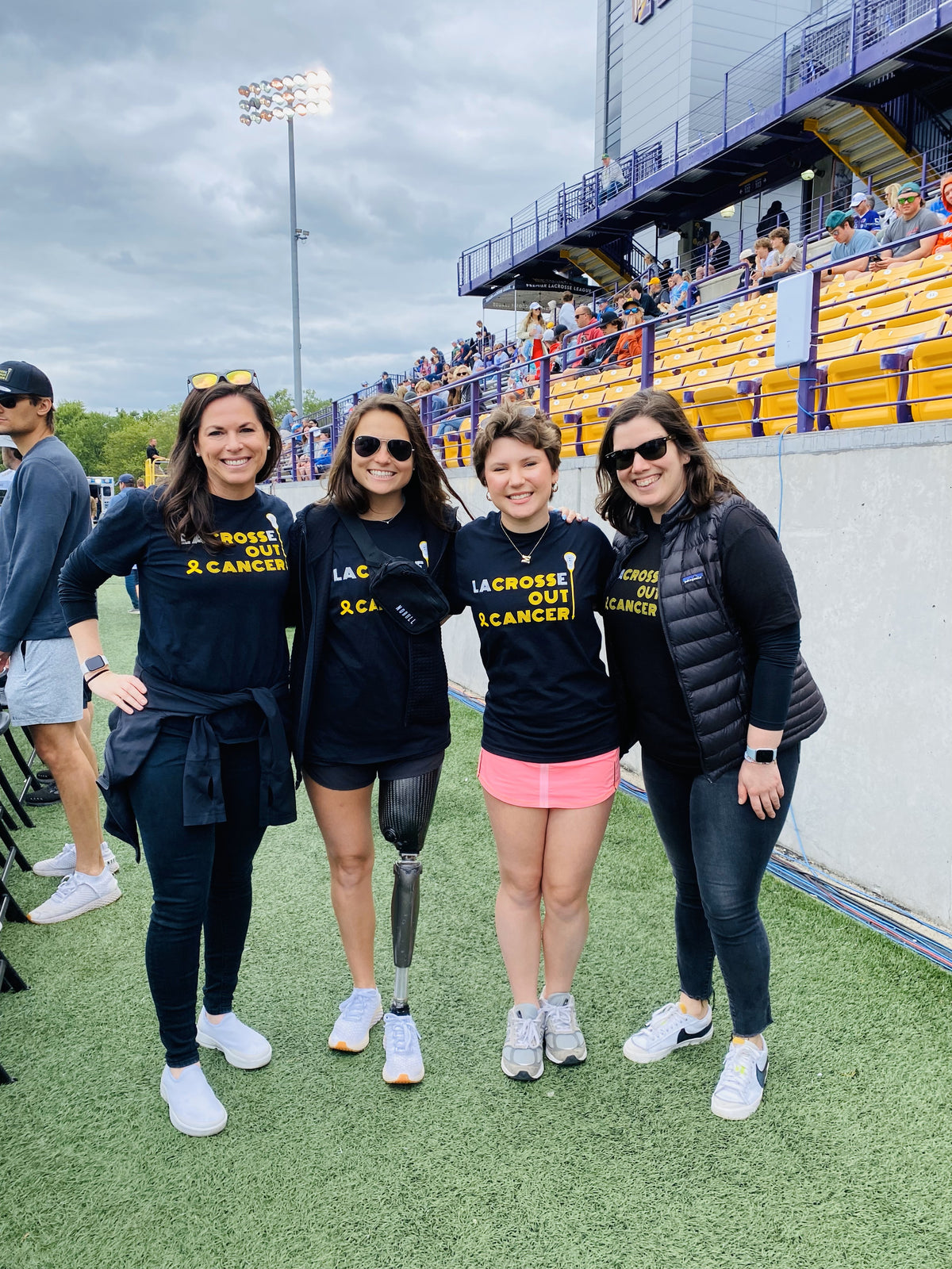 Lacrosse Out Cancer PomBell